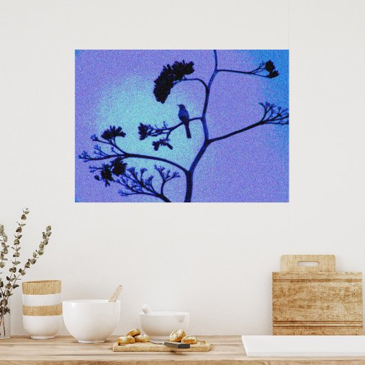 poster spotvogel (Keuken)