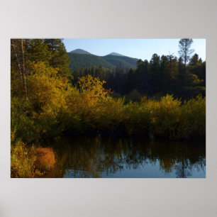 Poster Sprague Lake en automne