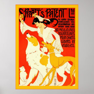 Poster Spratt's Patent Ltd ~ Publicité française Vintage
