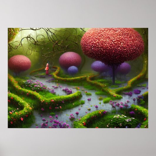 Poster Sprawling Garden (Devant)