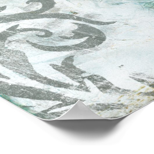 Poster Spray de fleurs II (Coin)