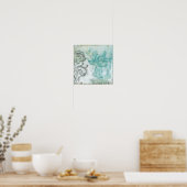 Poster Spray de fleurs II (Cuisine)
