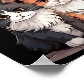 Poster Spread Kindness - Adorable Chat Duo Design Sticker (Coin)