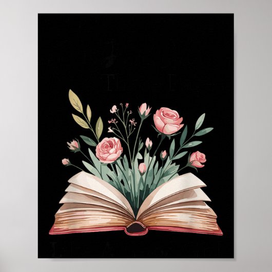 Poster Spread Those Pages Like A Good Girl Bookworm Book (Devant)