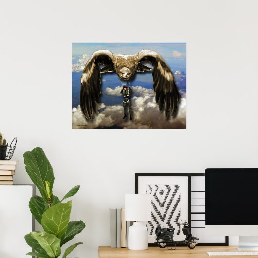 Poster Spread your Wings (Bureau à domicile)