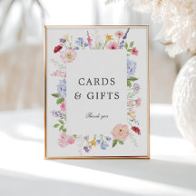 Spring Floral Frame Cards & Gifts