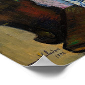 Poster Spring Flowers, 1928 par Suzanne Valadon (Coin)