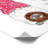 Poster Spring Garden Gnome (Coin)