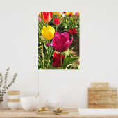 Poster Spring tulips, Oregon (Cuisine)