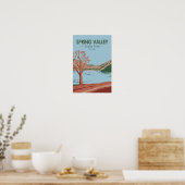 Poster Spring Valley State Park Nevada Vintage  (Cuisine)