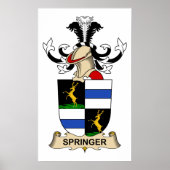 Poster Springer Family Crest (Devant)