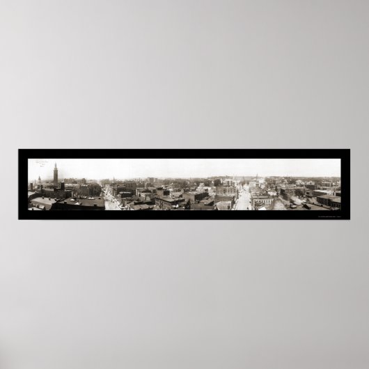 Poster Springfield MA Panview Photo 1913 (Devant)