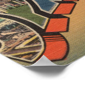 Poster Springfield, Massachusetts - Grande Lettre 2 (Coin)