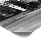 Poster Springfield, OU Motel Sutton sur la route McKenzie (Coin)