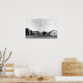 Poster Springfield, OU Motel Sutton sur la route McKenzie (Cuisine)