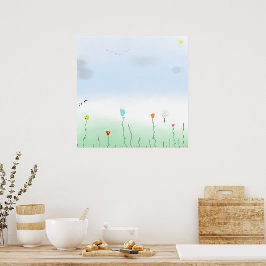 Poster Spring's a-comin' (Cuisine)