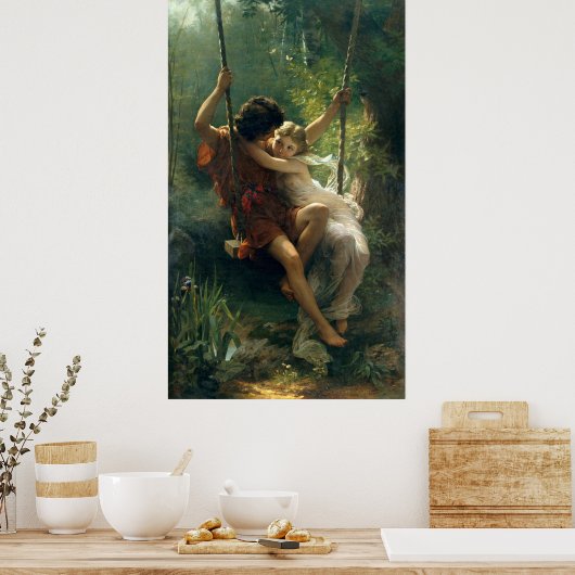 Poster Springtime by Pierre Auguste Cot (Cuisine)