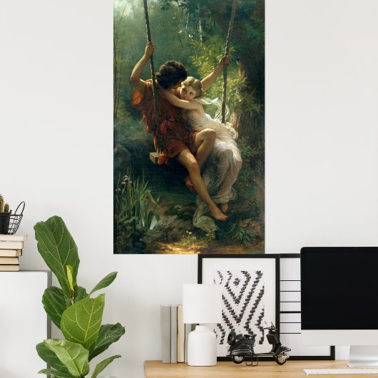 Poster Springtime by Pierre Auguste Cot (Bureau à domicile)