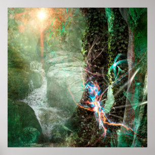 POSTER SPRITE ÉLÉMENTAIRE DES FORÊTS PROFONDES