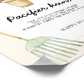 Poster Sprout - chasse à la pacifier jeu de baby shower (Coin)