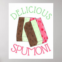 Spumoni Italien Gelato crème glacée Spumone
