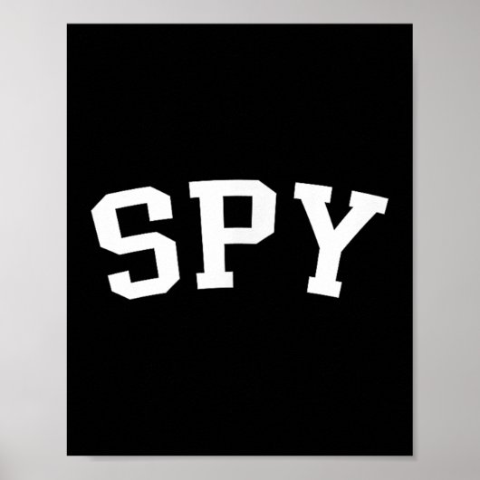 Poster Spy (Devant)