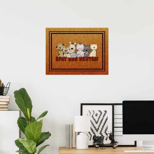Poster Spy and Neuter Your Pets (Bureau à domicile)
