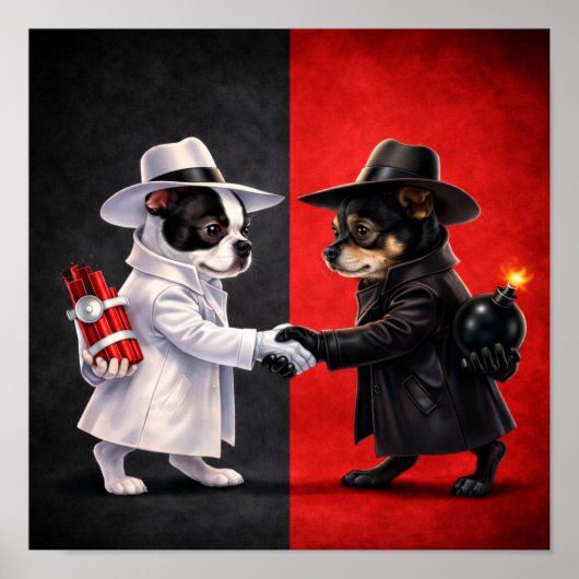 Poster "Spy vs. Spy" (1) (Devant)
