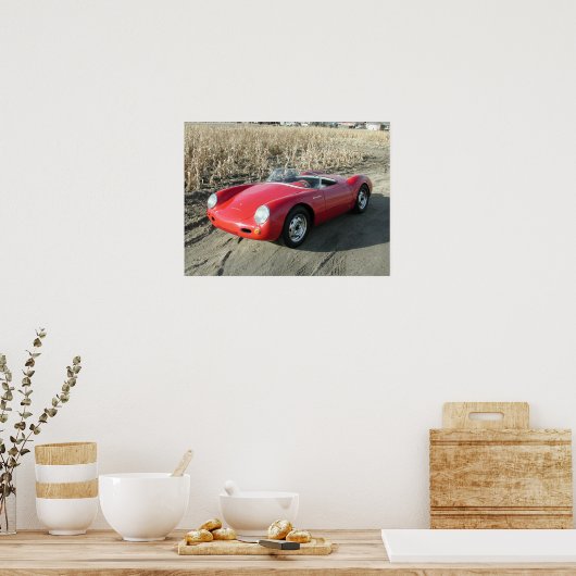 Poster Spyder 1955 550 (Cuisine)