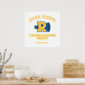Poster Squad Cheerled River Vixens (Cuisine)