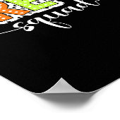 Poster Squad pré-k Retour À L'École Points Dalmatiens (Coin)