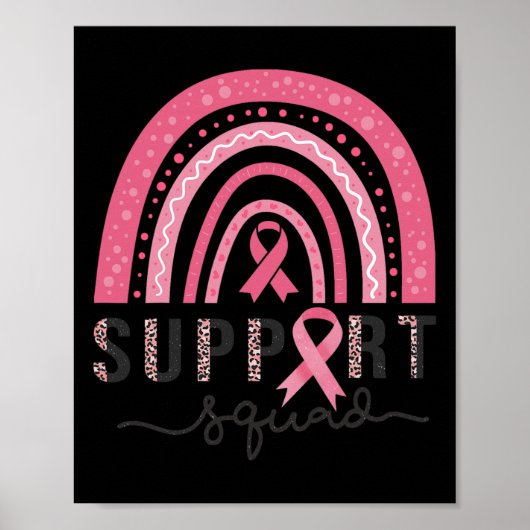 Poster Squad Sensibilisation au cancer du sein léopard ro (Devant)
