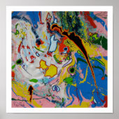 Poster Squale rose (Devant)