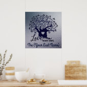 Poster Square 24x24 reeks & Love (Keuken)