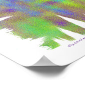 Poster square abstract (Hoek)