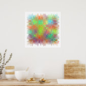 Poster square abstract (Keuken)