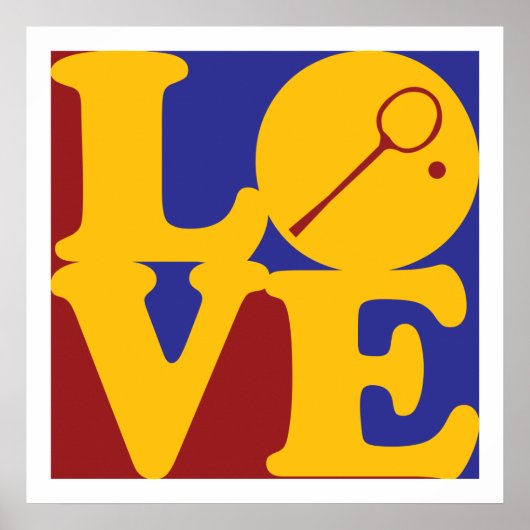 Poster Squash Love (Devant)