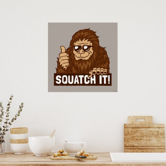 Poster Squatch (Cuisine)