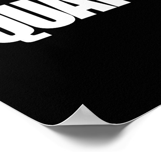 POSTER SQUATCHIN' - (Coin)