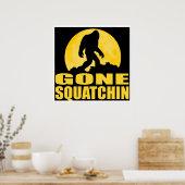 Poster SQUATCHIN DISPONIBLE *Special* BARK À L'édition LU (Cuisine)