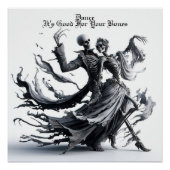 Poster Squelette (Devant)