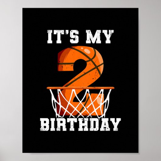 Poster Squelette 2e anniversaire (Devant)