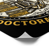 Poster Squelette ayant survécu au programme de doctorat d (Coin)