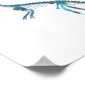 Poster squelette compsognathus (Coin)