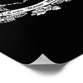 Poster Squelette Conception manuelle (Coin)