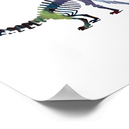 Poster squelette de brontosaurus (Coin)