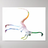 squelette de struthiomimus