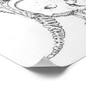 Poster Squelette d'un Mylodon (Coin)