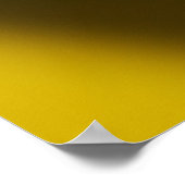 Poster Squelette Feuille jaune (Coin)