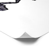 Poster Squelette Mains Formant Un Coeur (Coin)